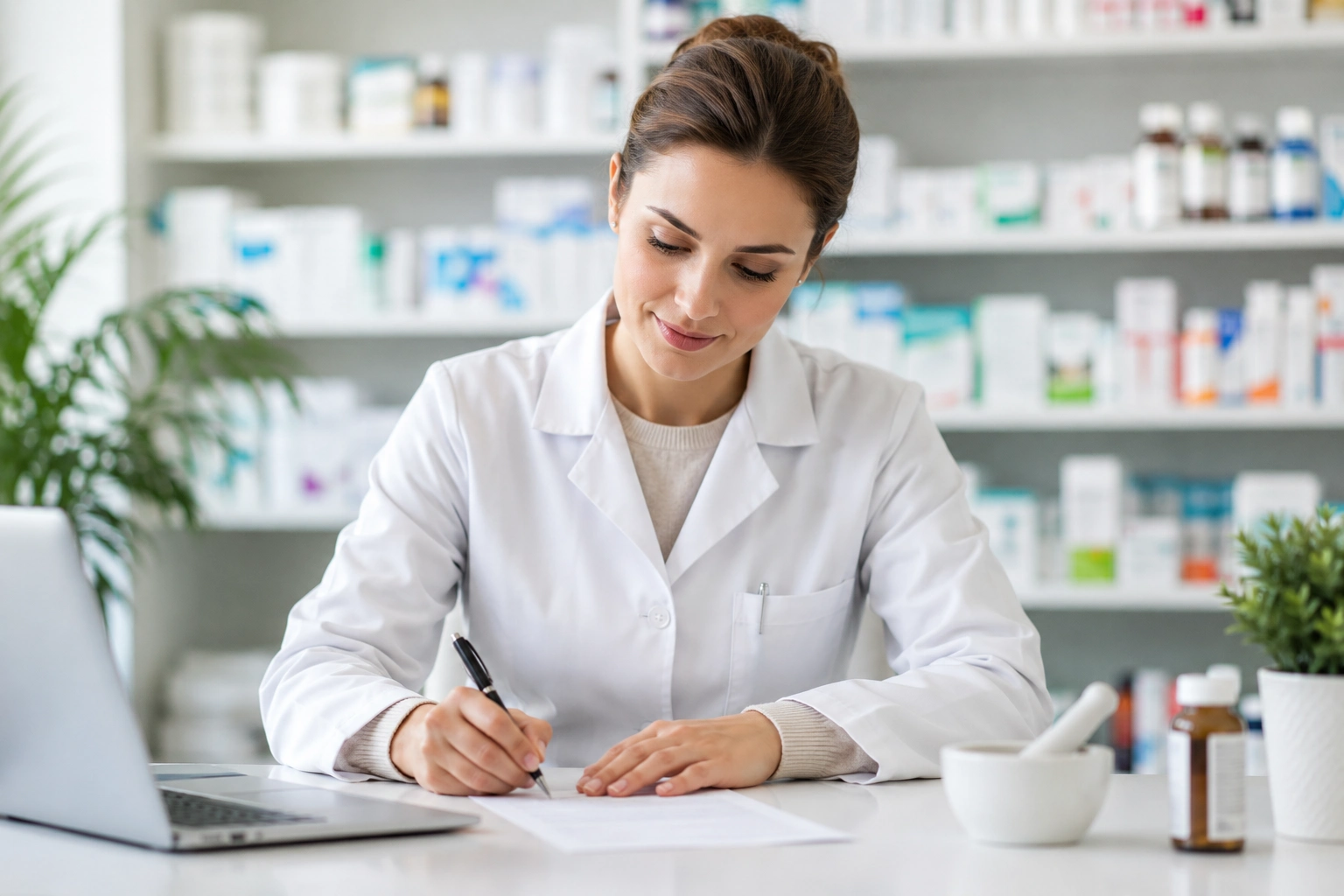 Skriva personligt brev som farmaceut