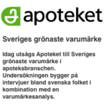 Gronaste varumarke